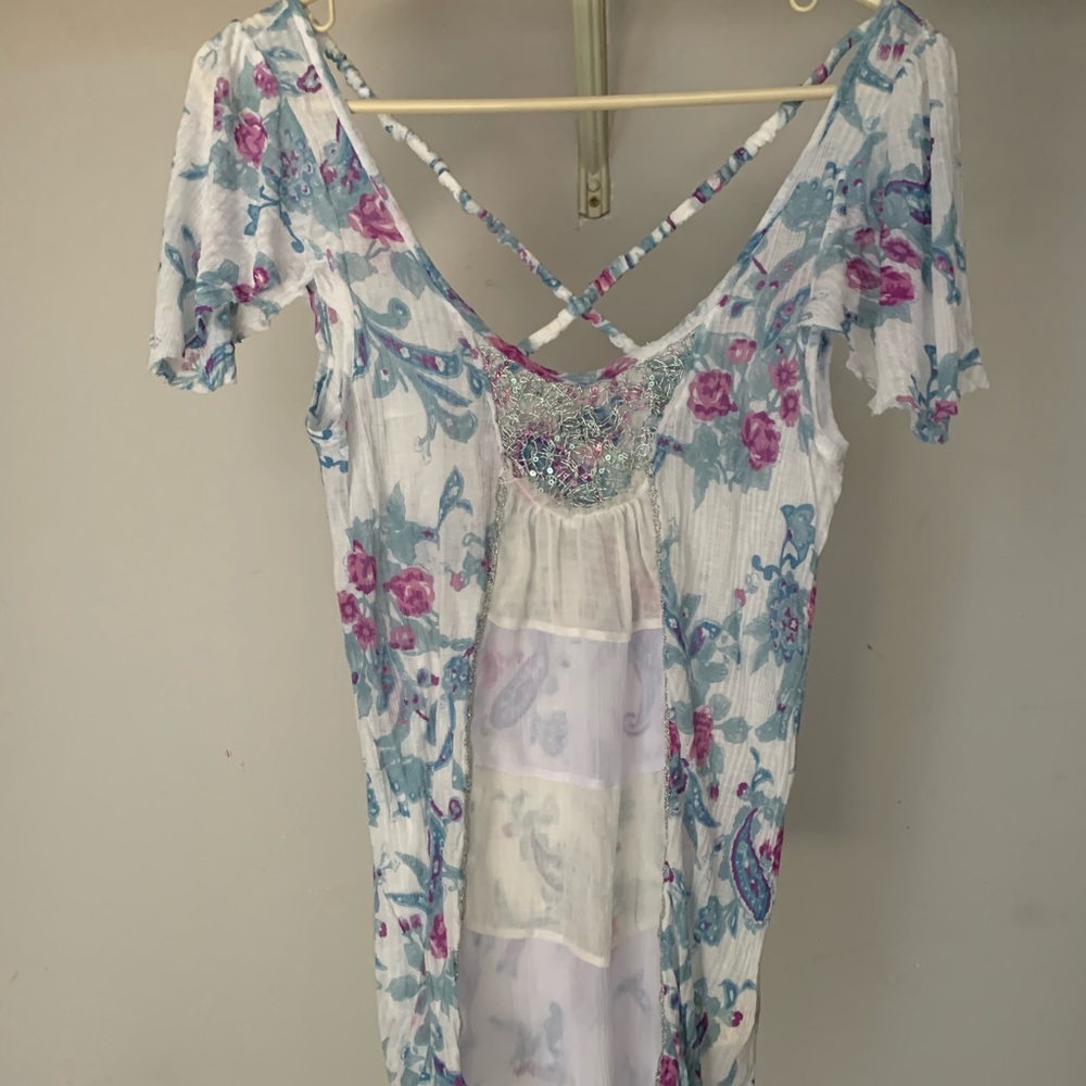 Free people sheer top